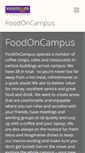 Mobile Screenshot of foodoncampus.manchester.ac.uk