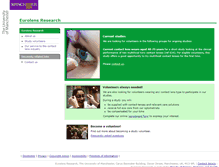 Tablet Screenshot of eurolens.manchester.ac.uk