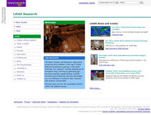 Tablet Screenshot of lidar.manchester.ac.uk