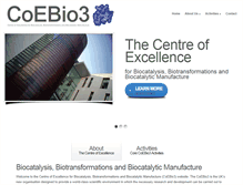 Tablet Screenshot of coebio3.manchester.ac.uk