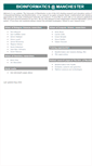 Mobile Screenshot of bioinf.manchester.ac.uk