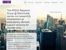 Tablet Screenshot of ppgis.manchester.ac.uk