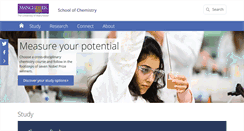 Desktop Screenshot of chemistry.manchester.ac.uk