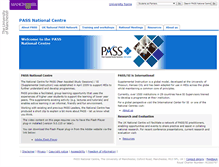 Tablet Screenshot of pass.manchester.ac.uk