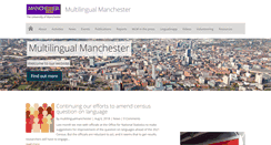 Desktop Screenshot of mlm.humanities.manchester.ac.uk