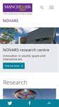 Mobile Screenshot of novars.manchester.ac.uk