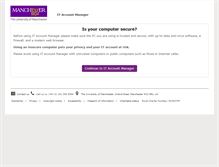 Tablet Screenshot of iam.manchester.ac.uk